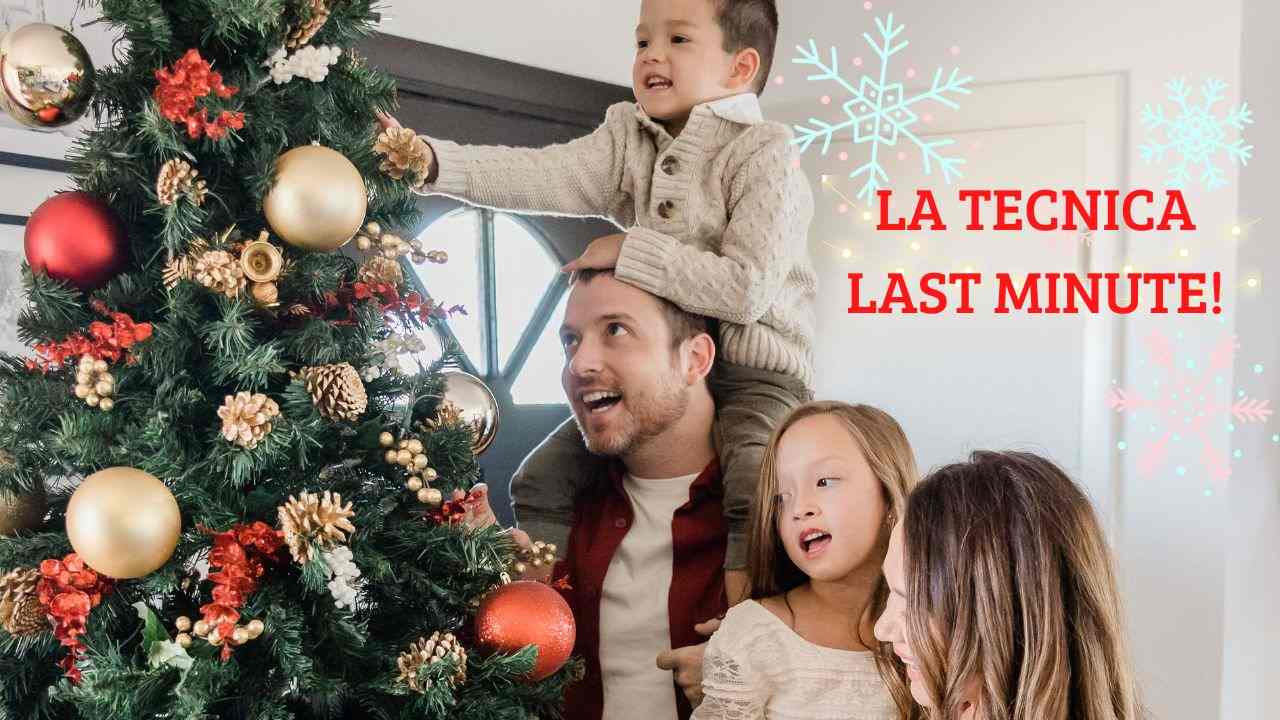 Decorare albero Natale extremis