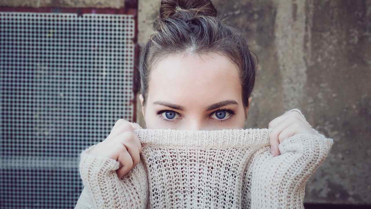 Maglione con pelucchi rimedio