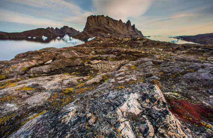montagne groenlandia rocce