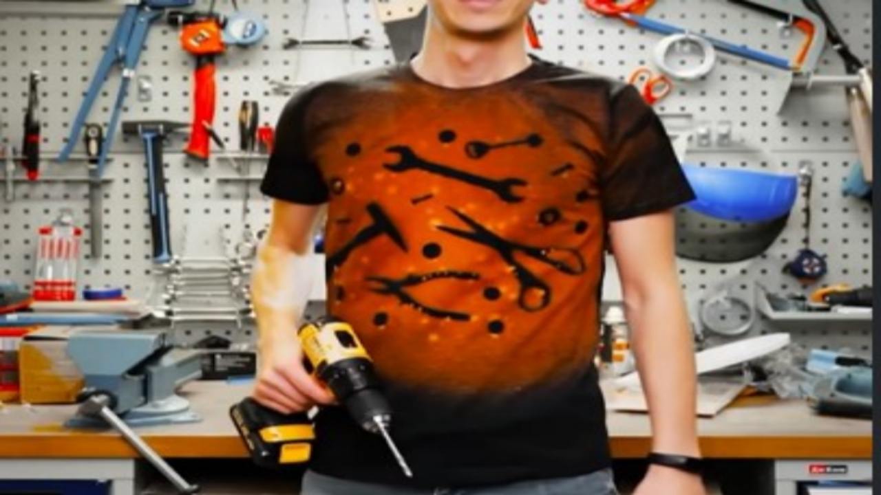 decorare magliette con candeggina