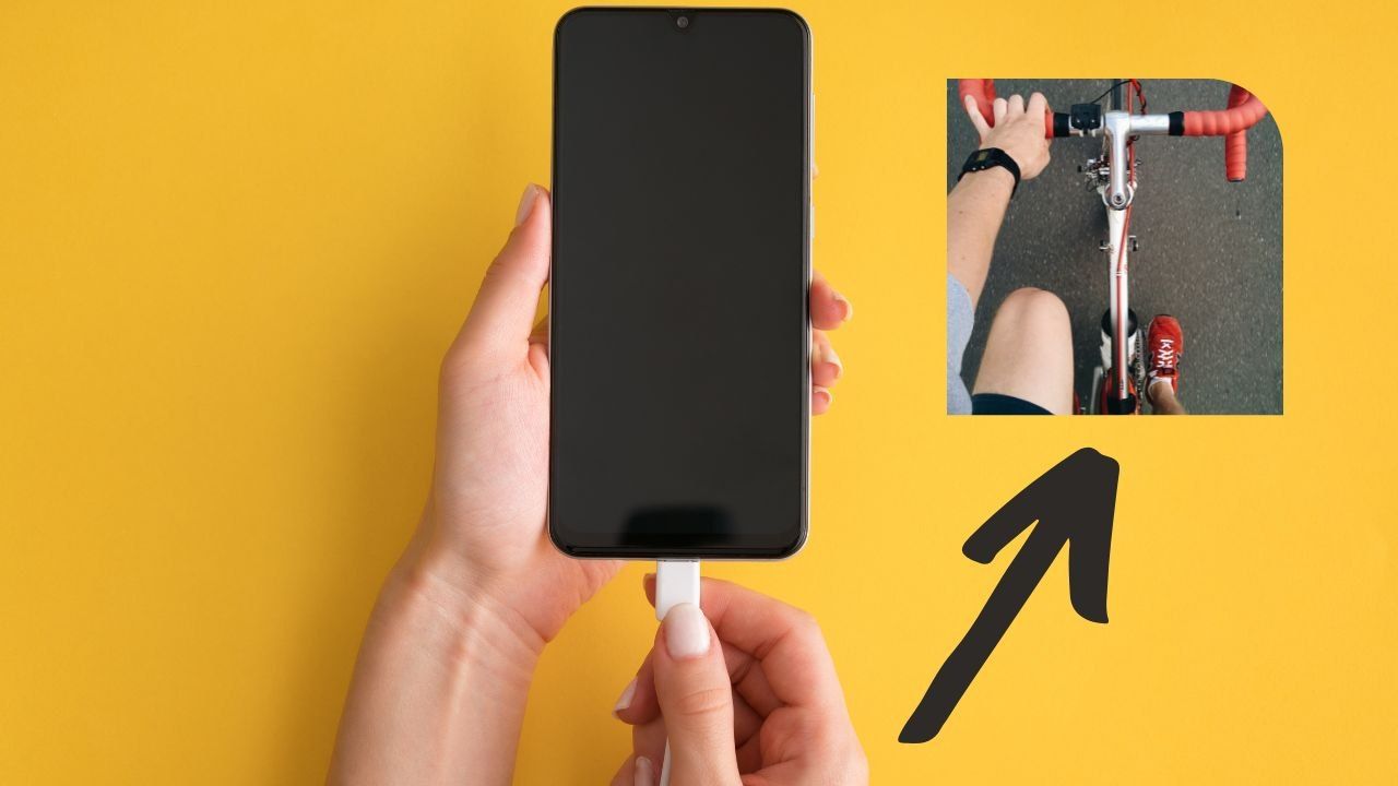 Ricaricare cellulare pedalando dove possibile