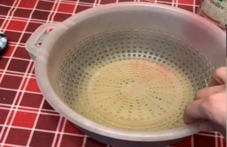 scolapasta uso rivoluzionario