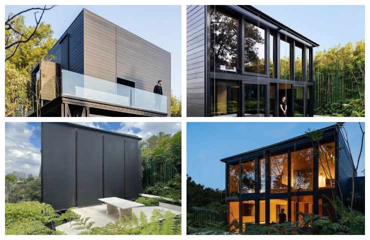 casa prefabbricata alluminio sostenibile