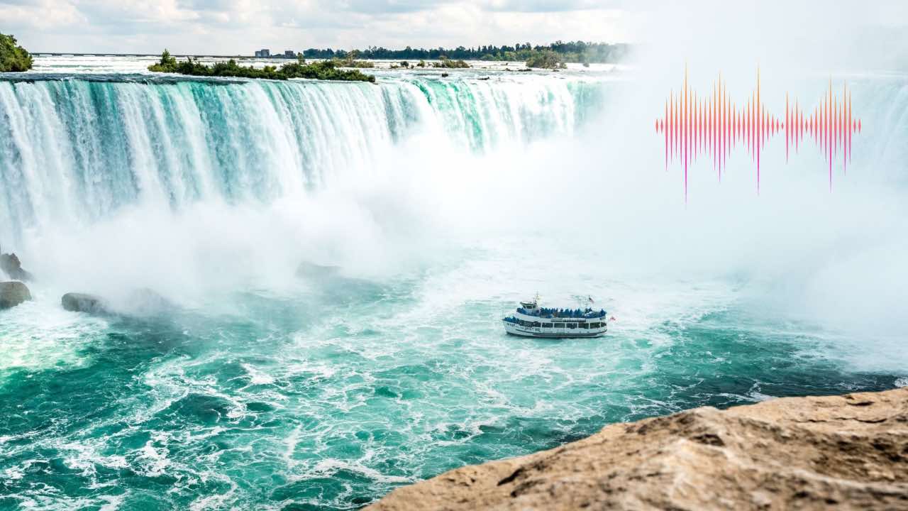 Niagara Falls suono assordante