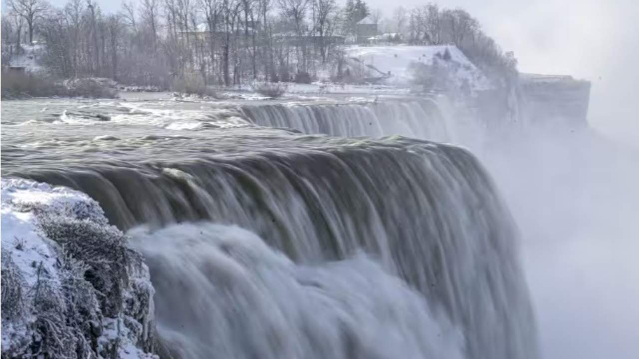 cascate del Niagara congelate