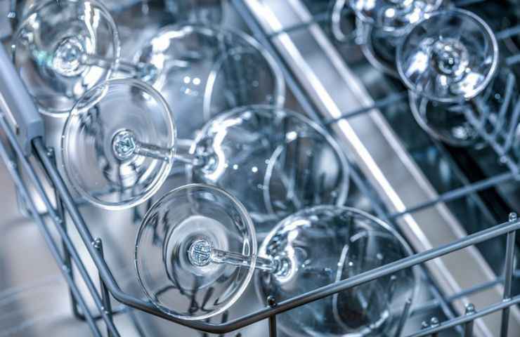 bicchieri vetro lavastoviglie
