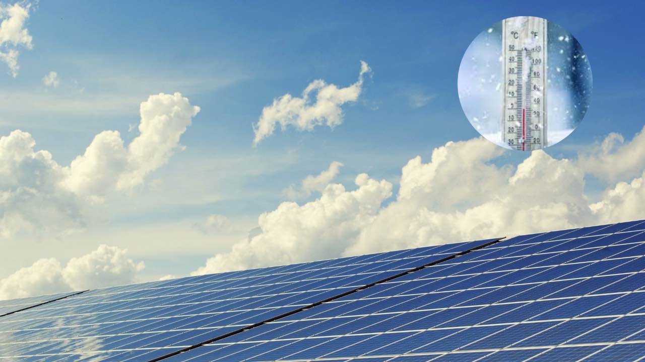 pannelli solari utilizzo inverno