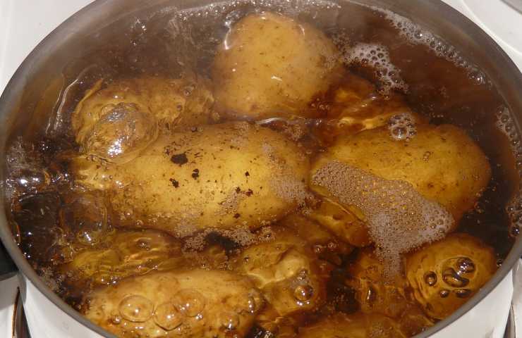 Acqua cottura patate 