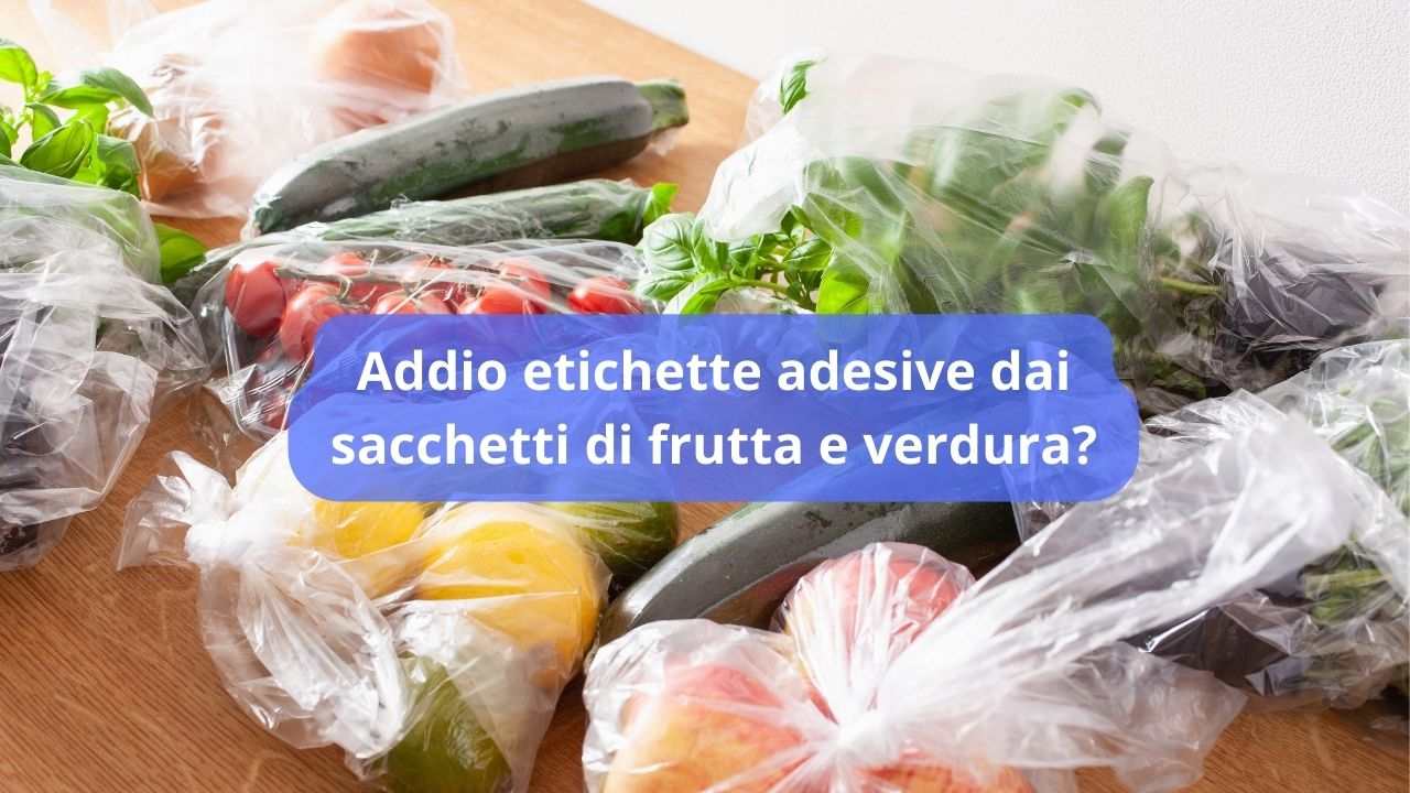 etichetta smaltimento frutta verdura
