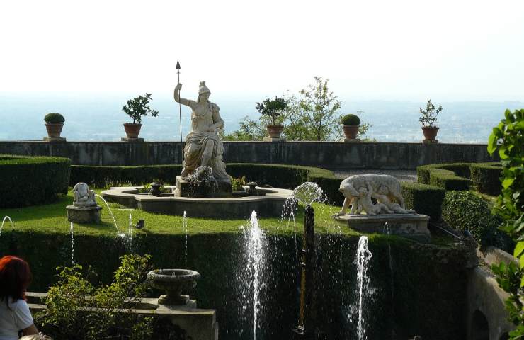 caratteristiche giardino all'italiana 