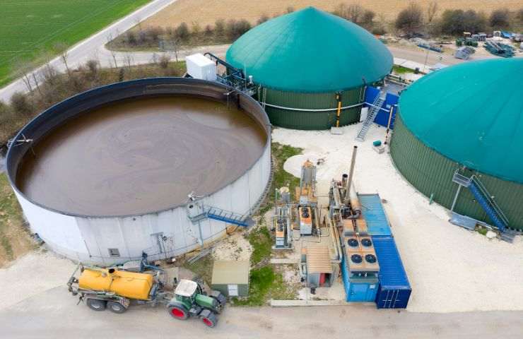 impianto biogas smaltimento rifiuti
