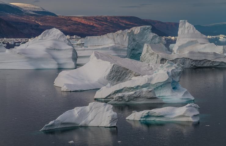 Groenlandia isola iceberg