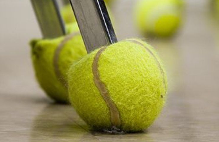 Creare vasi con palline tennis 