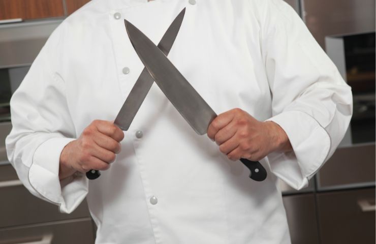 affilatura coltelli cucina