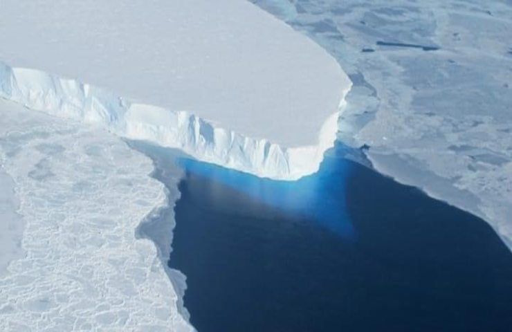 scioglimento ghiacciai telecamera profondità