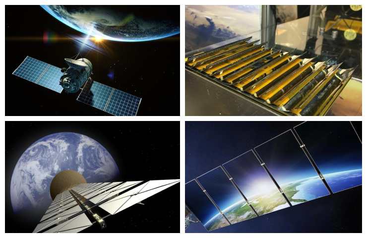 energia solare satellite missione spazio
