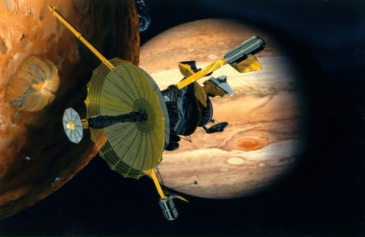 sonda Galileo foto satelliti Giove