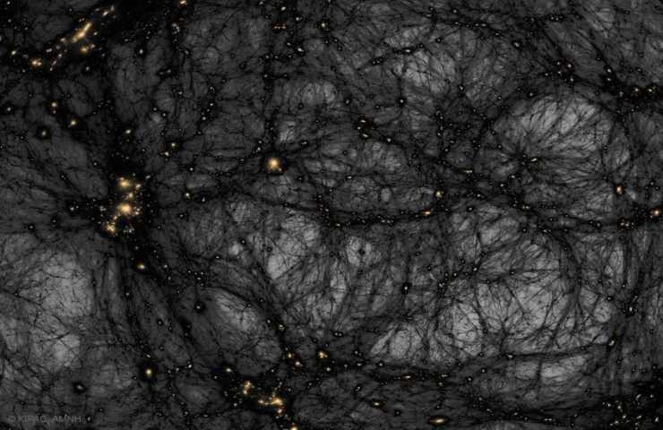 mappa universo materia distribuzione diversa