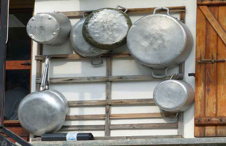 pentole alluminio cucina