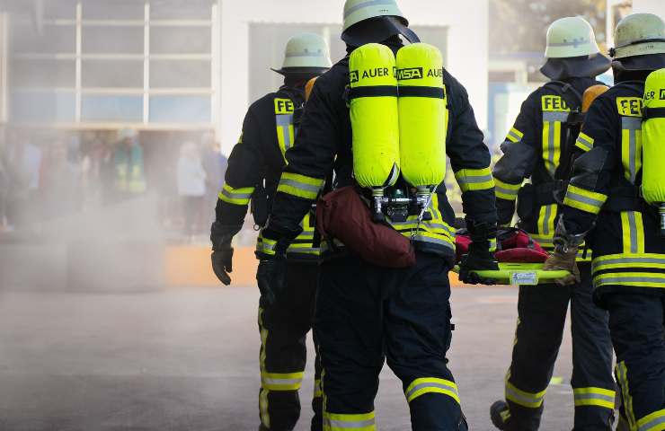 Pompieri Cile incendi