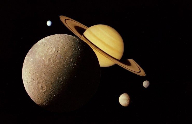 Saturno, satelliti, spazio, astronomia, curiosità