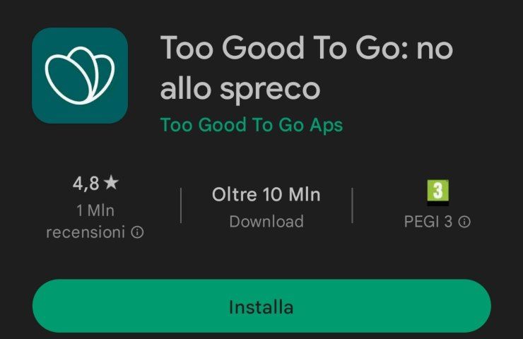 app contro spreco cibo 