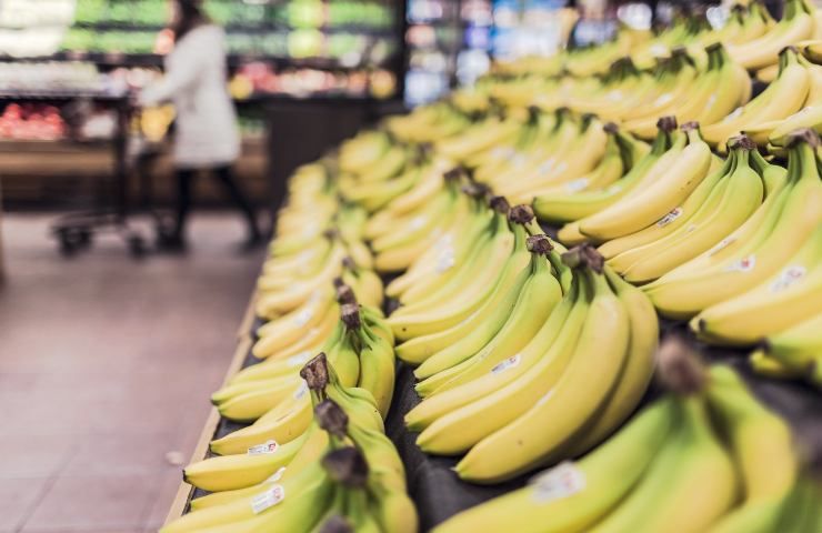banana, potassio, fonti alternative, energia pulita