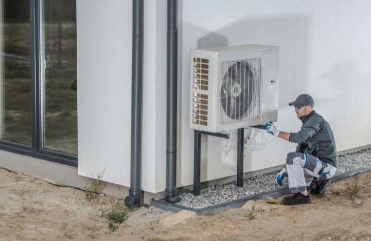 pompa calore risparmio bollette