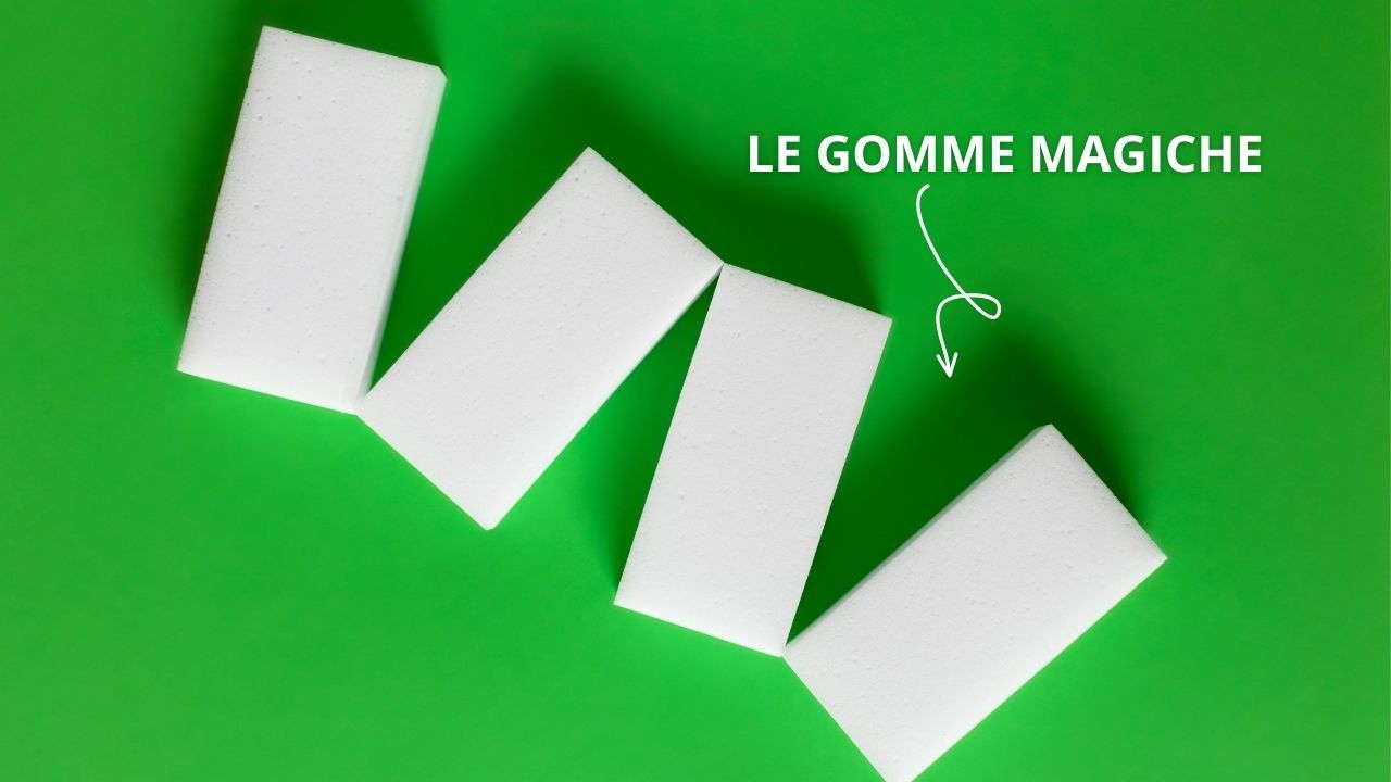 gomme magiche pulizie domestiche