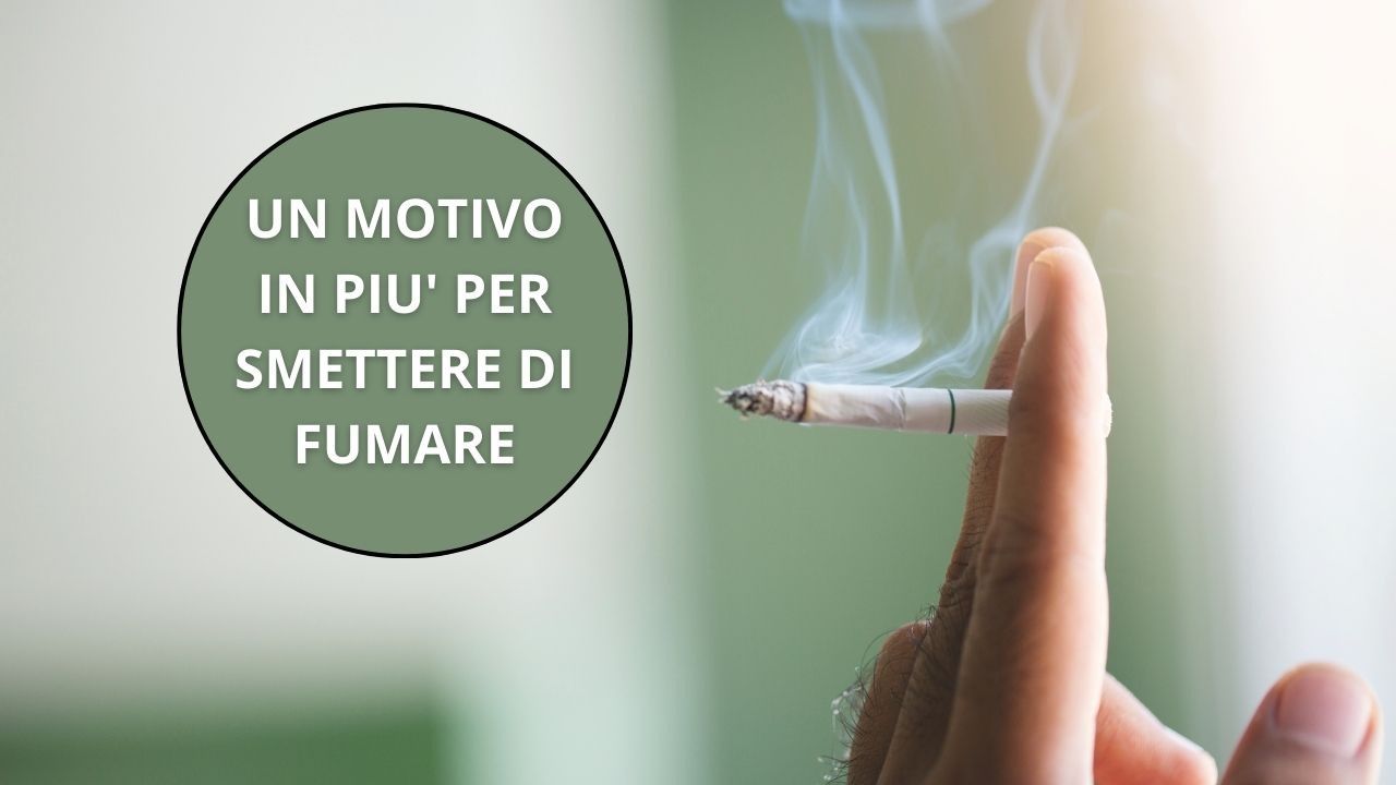 fumare sigaretta spreco acqua