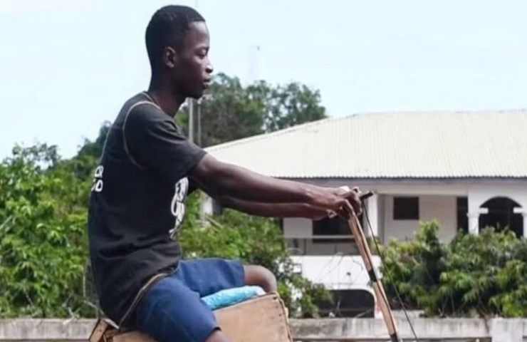Scooter elettrico Samuel Aboagye