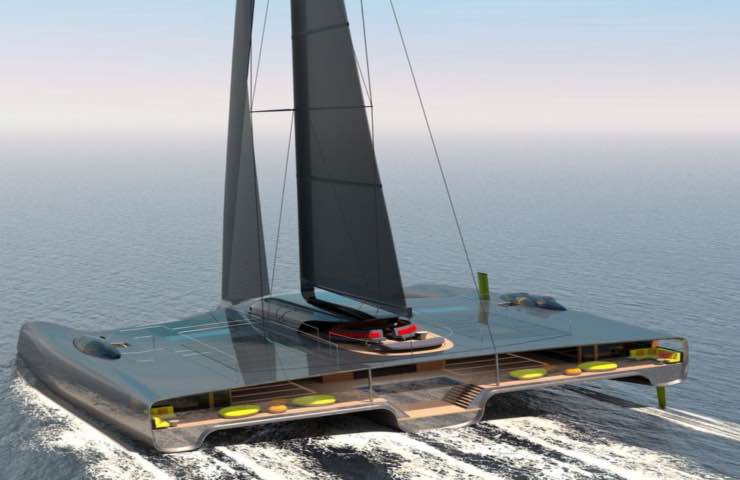 domus trimarano green