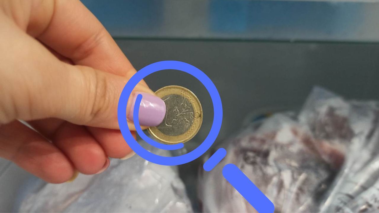 monetina congelatore motivo trucco