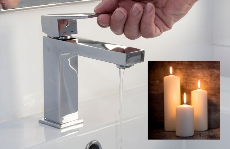 lucidare rubinetti metodo candela