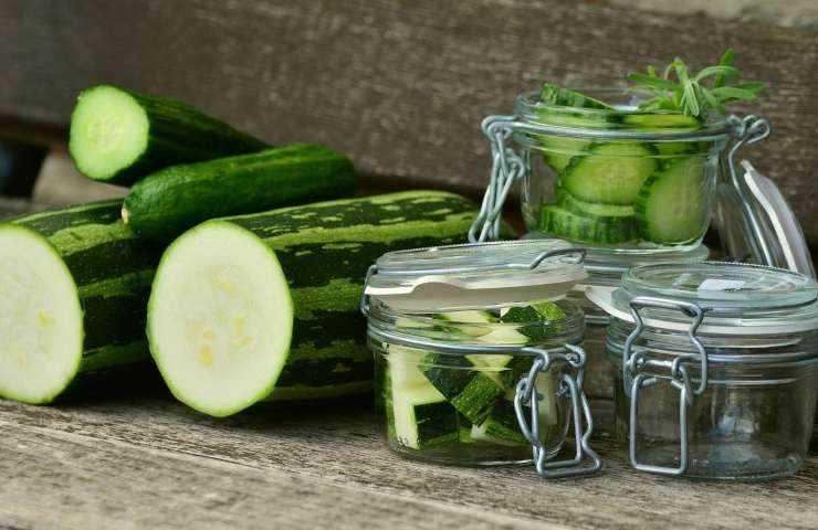 Zucchine zucche cetrioli consumo 