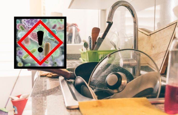 evitare contaminazione germi cucina