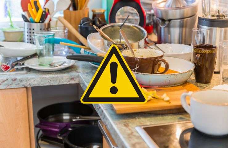 contaminazione batteri cucina