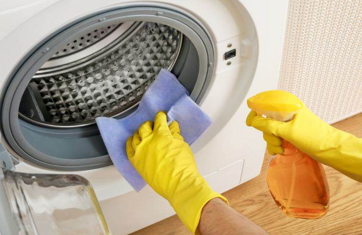 pulire vaschette lavatrice