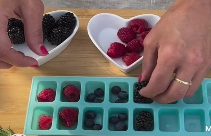 Aromatizza e rinfresca le tue bevande con il ghiaccio alla frutta