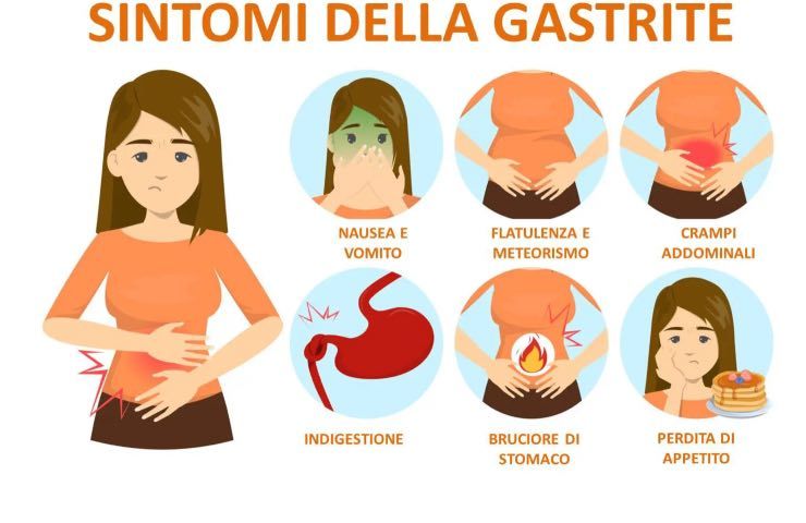 gastrite cause sintomi