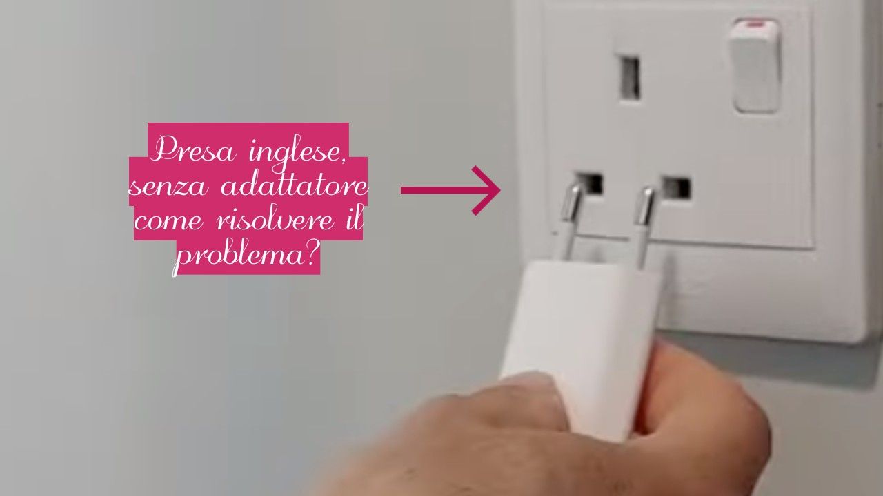 adattatore presa inglese