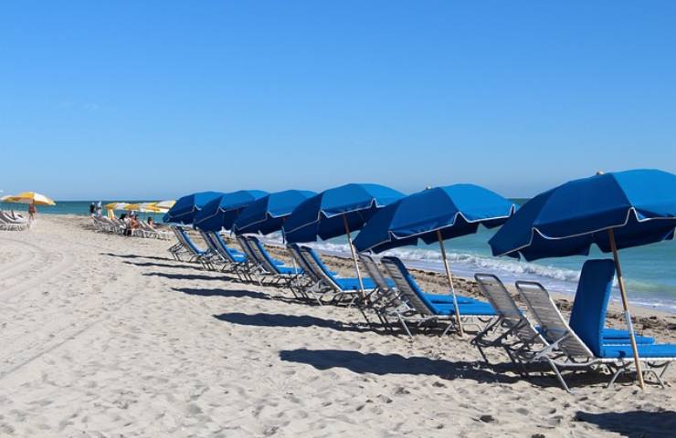 ombrellone spiaggia libera Legge 