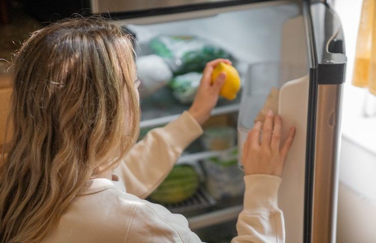 Verdure in frigorifero