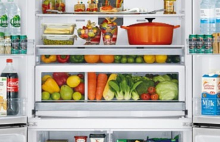 Verdure in frigorifero