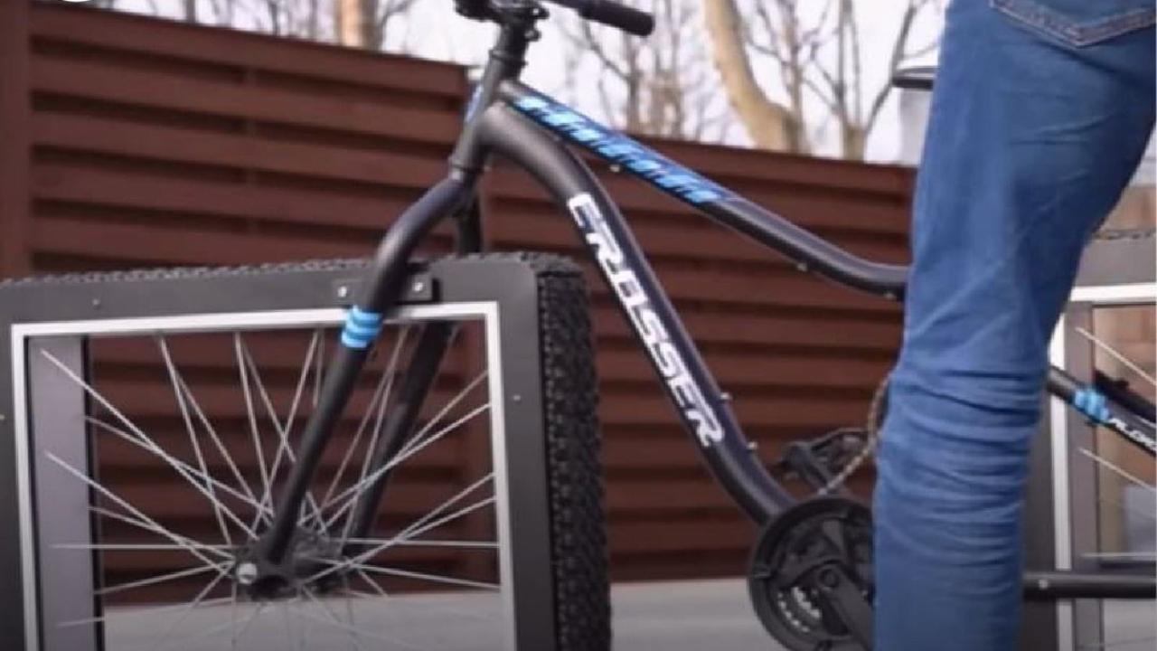 bici ruote quadrate come funziona