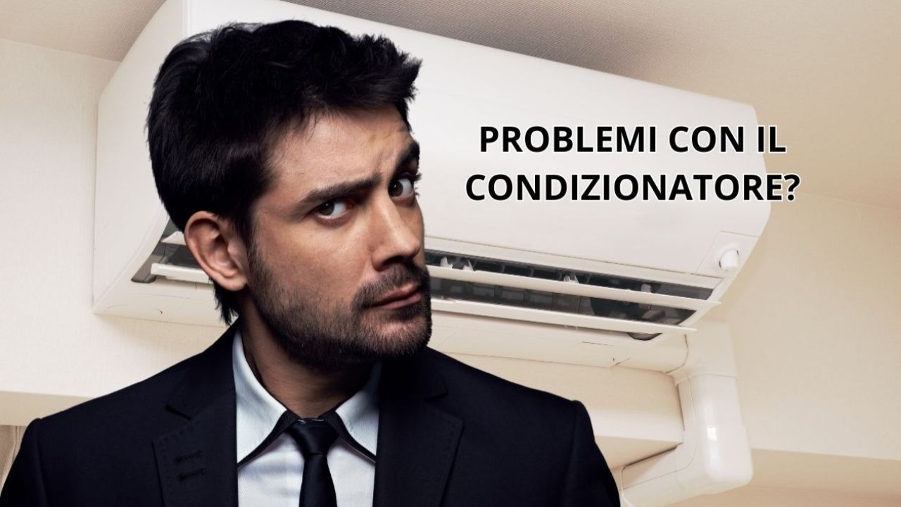 climatizzatore scarica acqua