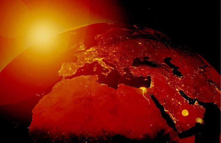 schermare pianeta surriscaldamento globale