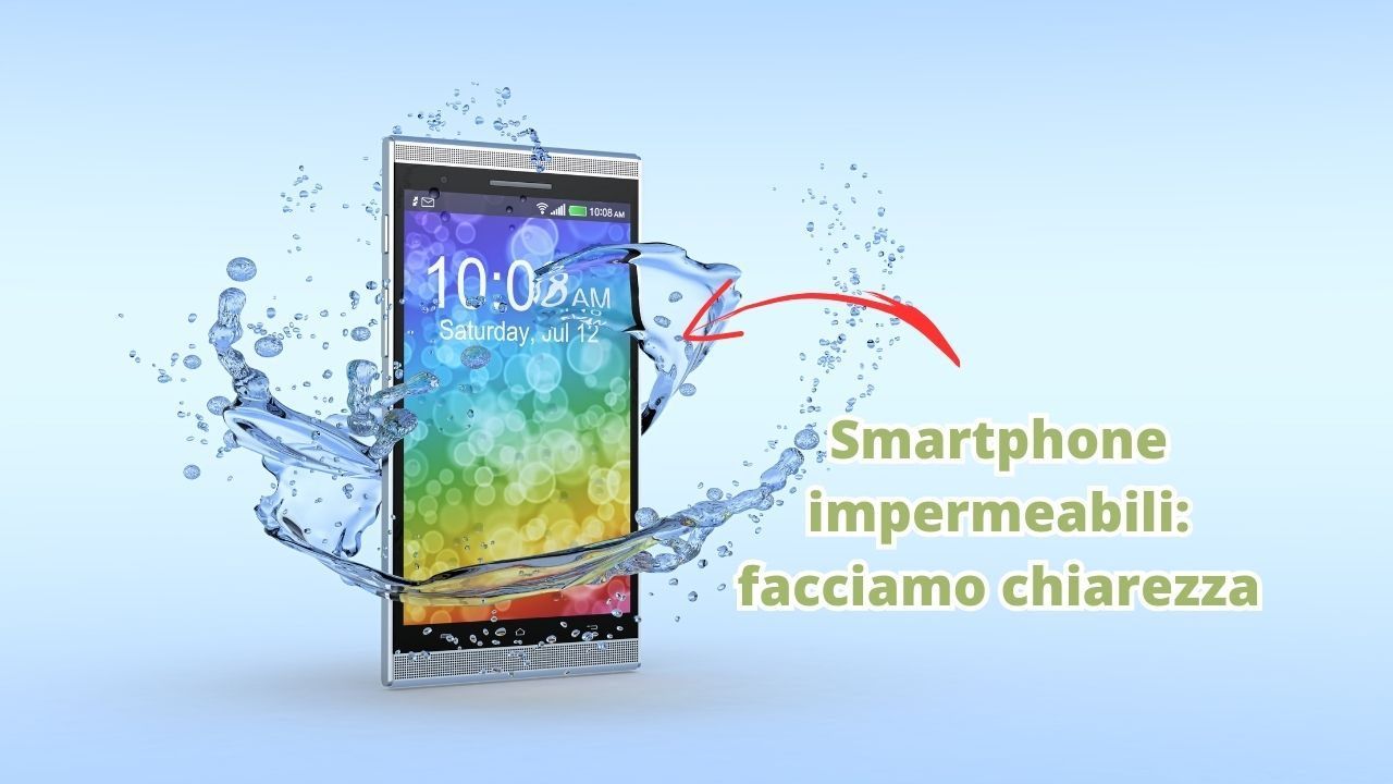 smartphone subacqueo