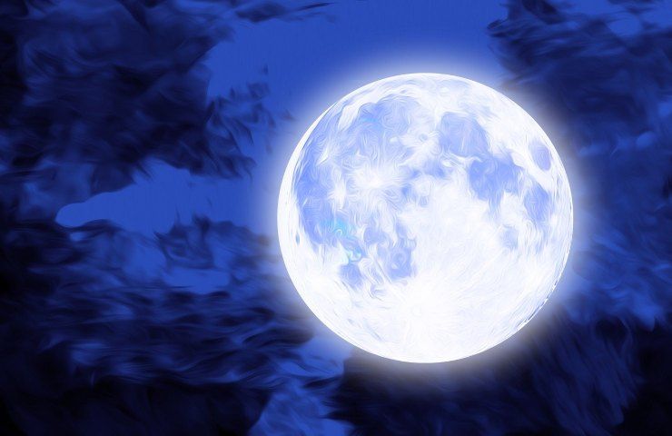 la Super Luna Blu