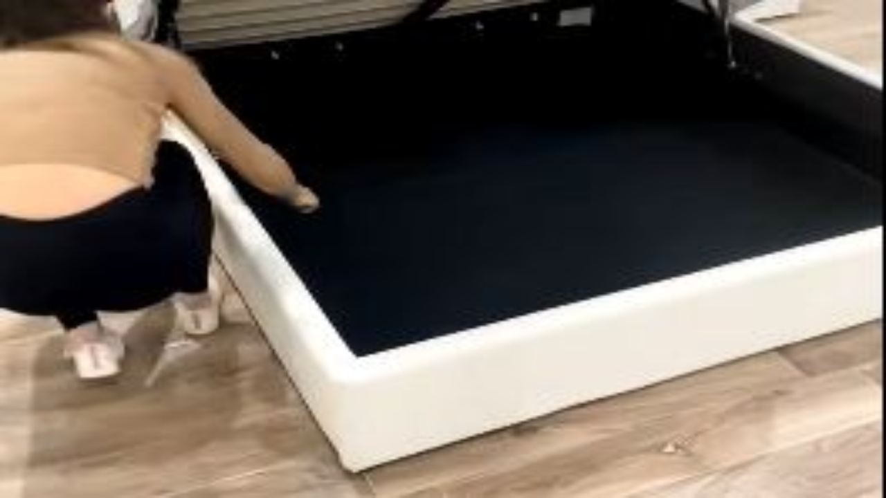 Mai più polvere sotto il letto contenitore